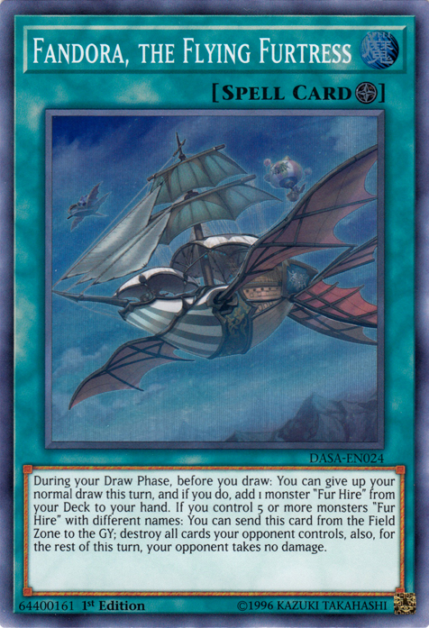 Fandora, the Flying Furtress [DASA-EN024] Super Rare | Exor Games New Glasgow