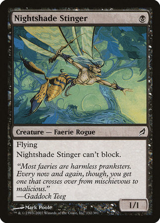 Nightshade Stinger [Lorwyn] | Exor Games New Glasgow