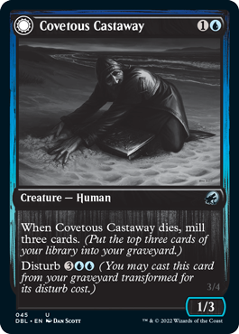 Covetous Castaway // Ghostly Castigator [Innistrad: Double Feature] | Exor Games New Glasgow