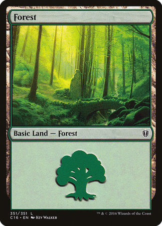 Forest (351) [Commander 2016] | Exor Games New Glasgow