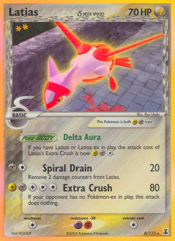 Latias (8/113) (Delta Species) [EX: Delta Species] | Exor Games New Glasgow