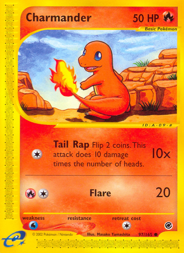 Charmander (97/165) [Expedition: Base Set] | Exor Games New Glasgow