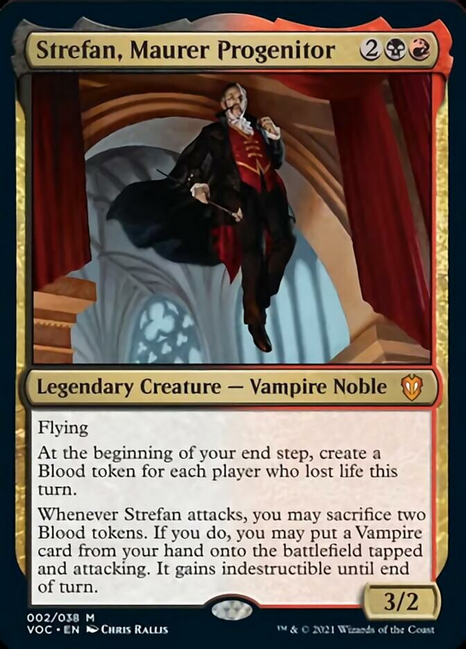 Strefan, Maurer Progenitor (Display Commander) [Innistrad: Crimson Vow Commander] | Exor Games New Glasgow