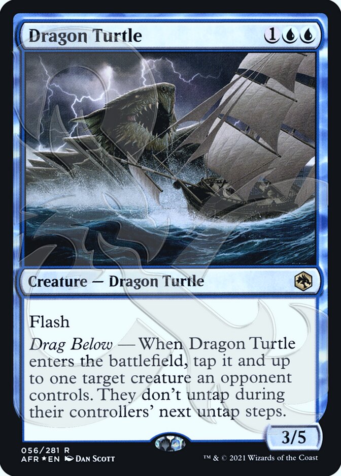 Dragon Turtle (Ampersand Promo) [Dungeons & Dragons: Adventures in the Forgotten Realms Promos] | Exor Games New Glasgow