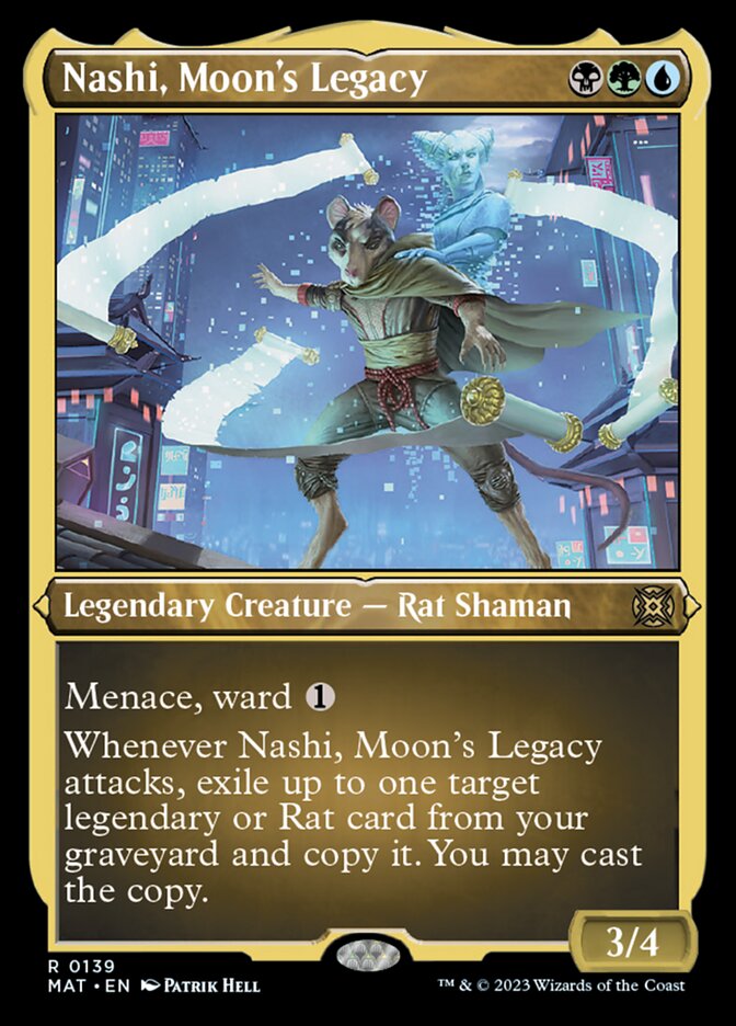 Nashi, Moon's Legacy (Foil Etched) [March of the Machine: The Aftermath] | Exor Games New Glasgow