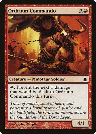 Ordruun Commando [Ravnica: City of Guilds] | Exor Games New Glasgow