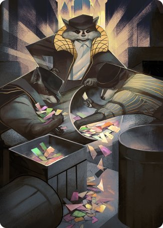 Masked Bandits Art Card [Streets of New Capenna Art Series] | Exor Games New Glasgow