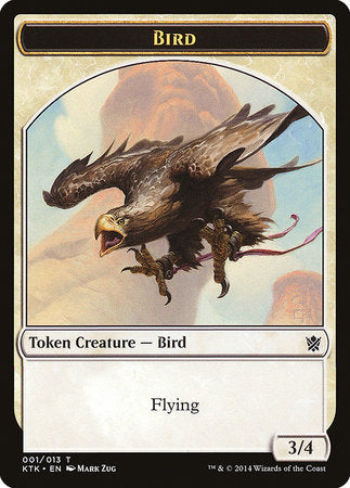 Bird Token [Khans of Tarkir Tokens] | Exor Games New Glasgow