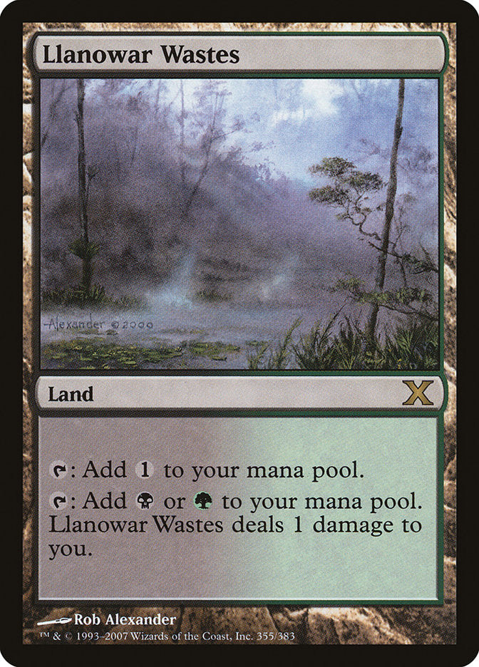 Llanowar Wastes [Tenth Edition] | Exor Games New Glasgow