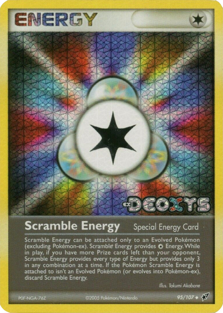 Scramble Energy (95/107) (Stamped) [EX: Deoxys] | Exor Games New Glasgow