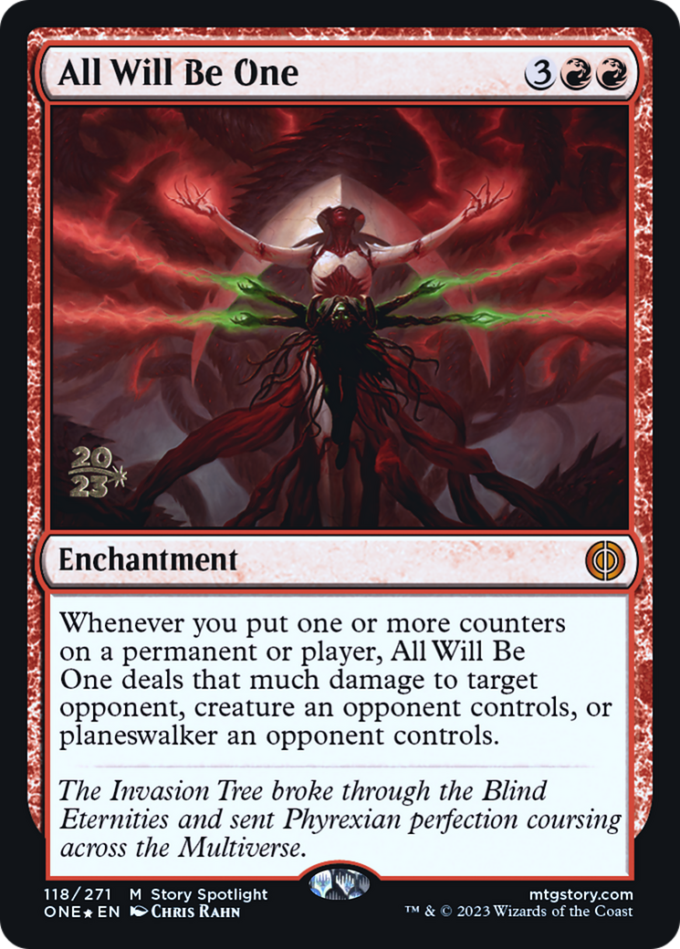 All Will Be One [Phyrexia: All Will Be One Prerelease Promos] | Exor Games New Glasgow