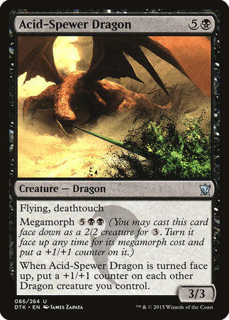 Acid-Spewer Dragon [Dragons of Tarkir] | Exor Games New Glasgow