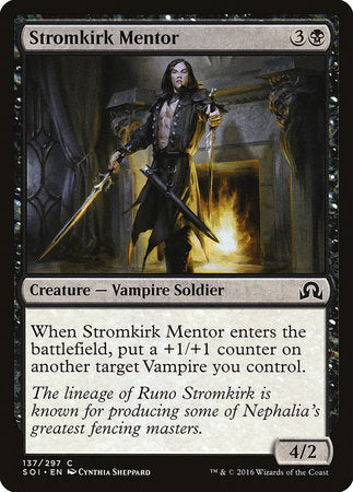 Stromkirk Mentor [Shadows over Innistrad] | Exor Games New Glasgow