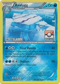 Avalugg (31/106) (League Promo 4th Place) [XY: Flashfire] | Exor Games New Glasgow