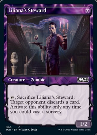 Liliana's Steward (Showcase) [Core Set 2021] | Exor Games New Glasgow