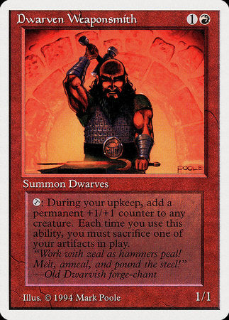 Dwarven Weaponsmith [Summer Magic / Edgar] | Exor Games New Glasgow