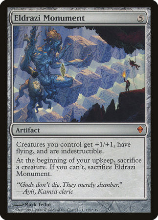 Eldrazi Monument [Zendikar] | Exor Games New Glasgow