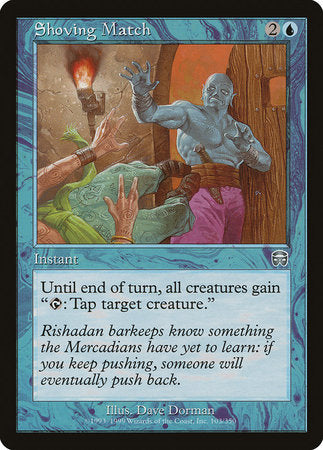 Shoving Match [Mercadian Masques] | Exor Games New Glasgow