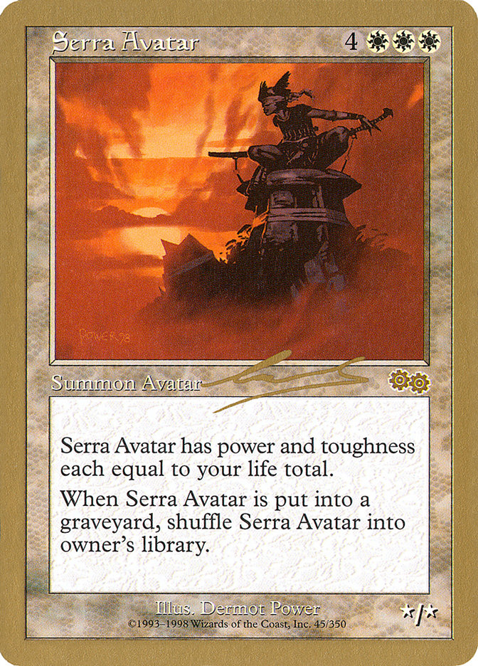 Serra Avatar (Nicolas Labarre) [World Championship Decks 2000] | Exor Games New Glasgow