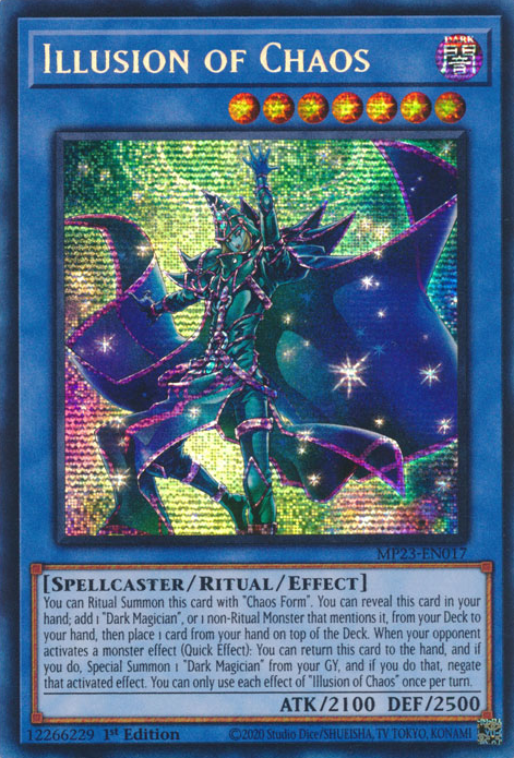 Illusion of Chaos [MP23-EN017] Prismatic Secret Rare | Exor Games New Glasgow