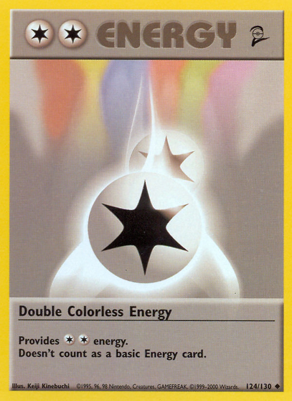 Double Colorless Energy (124/130) [Base Set 2] | Exor Games New Glasgow