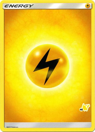 Lightning Energy (Pikachu Stamp #48) [Battle Academy 2020] | Exor Games New Glasgow