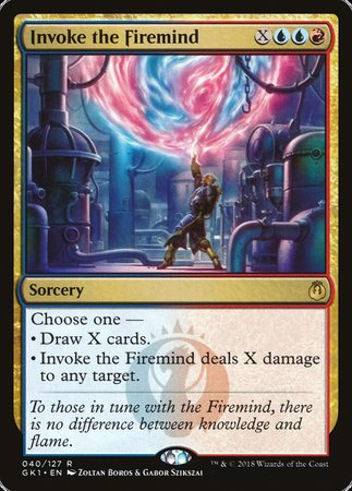 Invoke the Firemind [GRN Guild Kit] | Exor Games New Glasgow