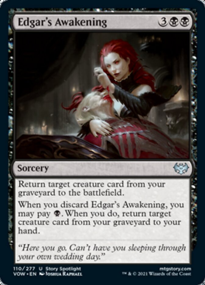 Edgar's Awakening [Innistrad: Crimson Vow] | Exor Games New Glasgow
