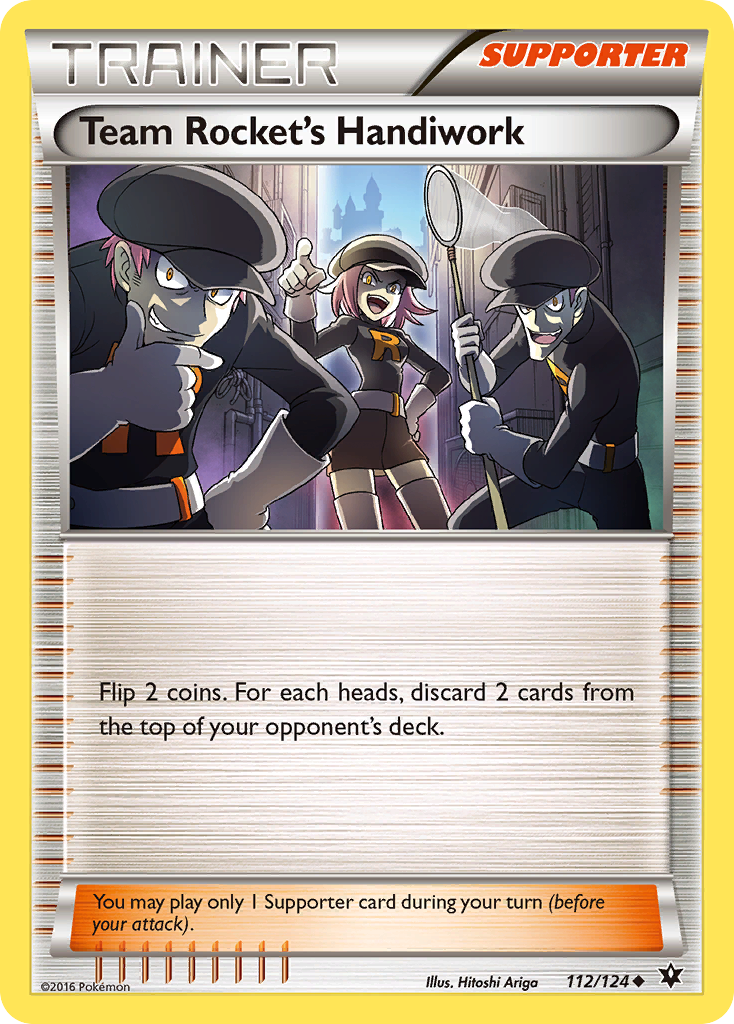 Team Rocket's Handiwork (112/124) [XY: Fates Collide] | Exor Games New Glasgow