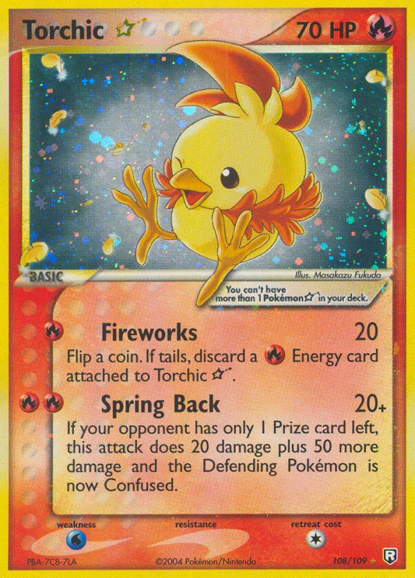 Torchic Star (108/109) [EX: Team Rocket Returns] | Exor Games New Glasgow