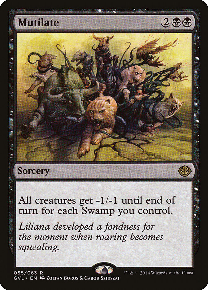 Mutilate (Garruk vs. Liliana) [Duel Decks Anthology] | Exor Games New Glasgow