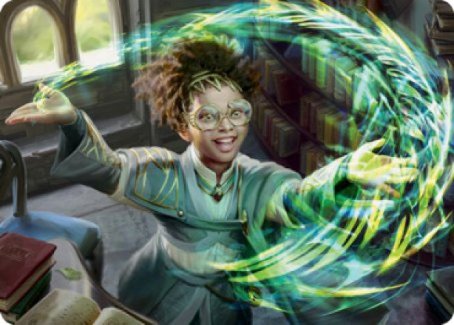 Eureka Moment Art Card [Strixhaven: School of Mages Art Series] | Exor Games New Glasgow