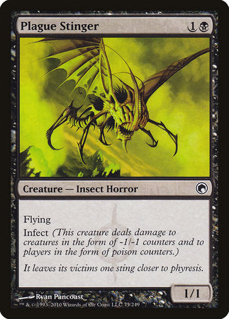 Plague Stinger [Scars of Mirrodin] | Exor Games New Glasgow