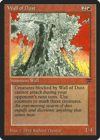 Wall of Dust [Legends] | Exor Games New Glasgow