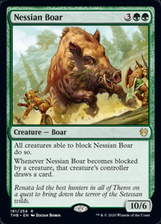 Nessian Boar [Theros Beyond Death] | Exor Games New Glasgow