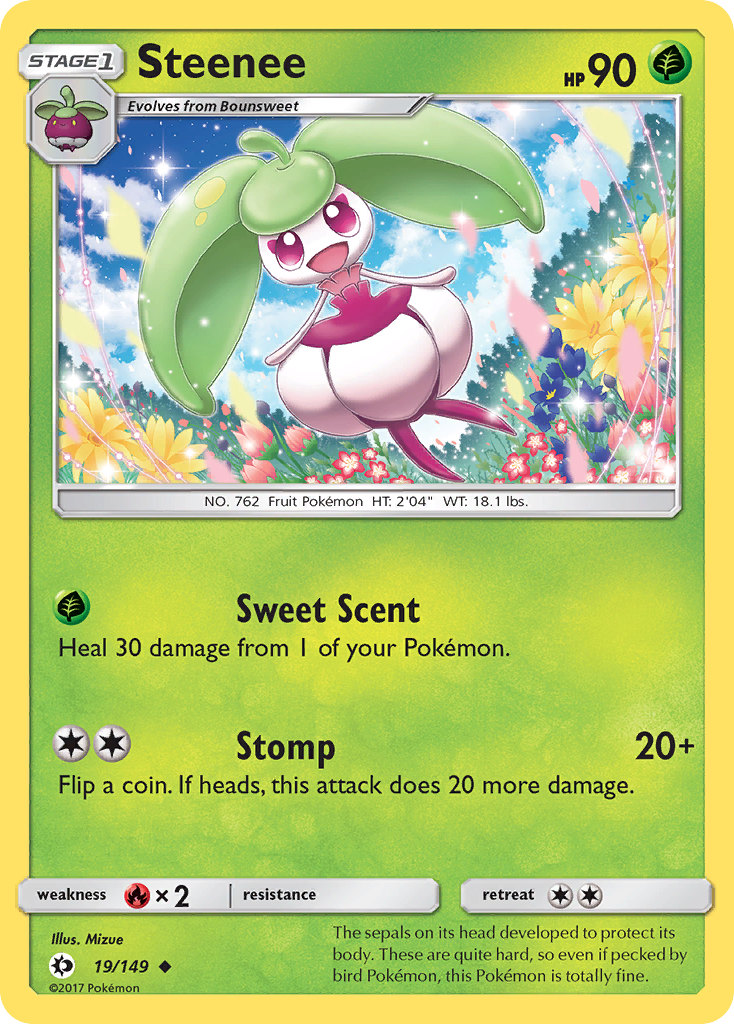 Steenee (19/149) [Sun & Moon: Base Set] | Exor Games New Glasgow