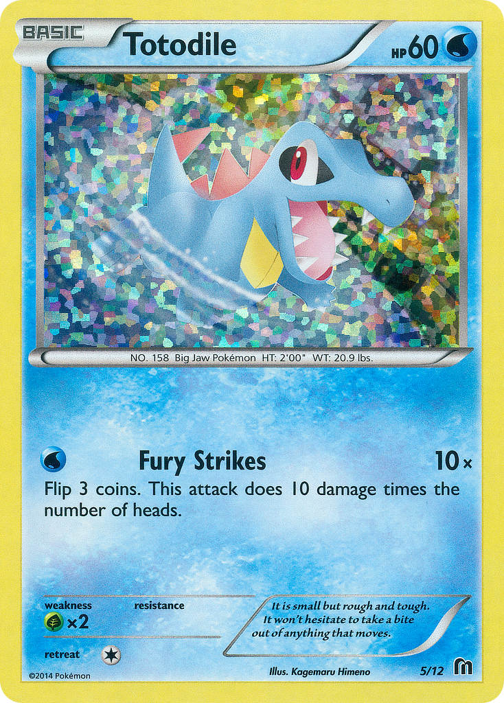 Totodile (5/12) [McDonald's Promos: 2016 Collection] | Exor Games New Glasgow