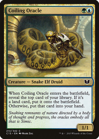 Coiling Oracle [Commander 2015] | Exor Games New Glasgow