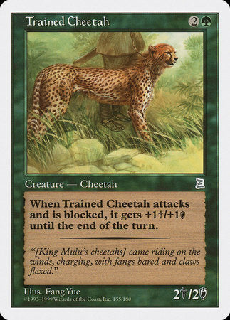 Trained Cheetah [Portal Three Kingdoms] | Exor Games New Glasgow
