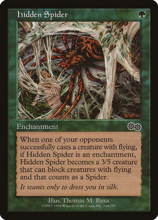 Hidden Spider [Urza's Saga] | Exor Games New Glasgow