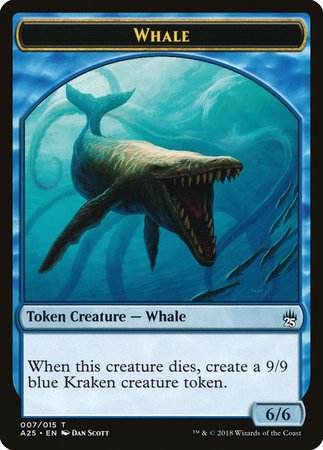 Whale Token (007) [Masters 25 Tokens] | Exor Games New Glasgow