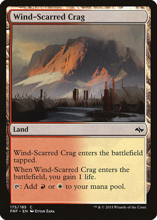 Wind-Scarred Crag [Fate Reforged] | Exor Games New Glasgow