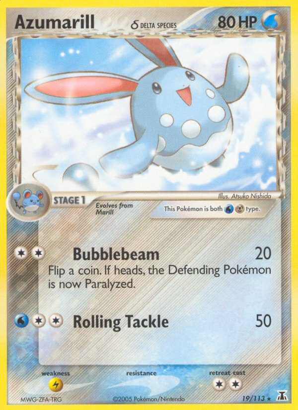 Azumarill (19/113) (Delta Species) [EX: Delta Species] | Exor Games New Glasgow