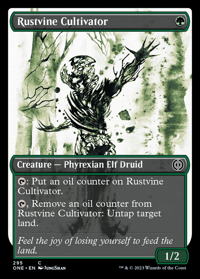 Rustvine Cultivator (Showcase Ichor) [Phyrexia: All Will Be One] | Exor Games New Glasgow