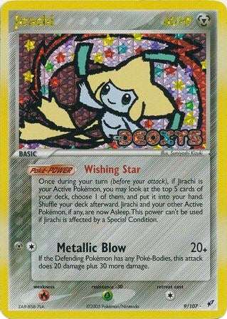 Jirachi (9/107) (Stamped) [EX: Deoxys] | Exor Games New Glasgow