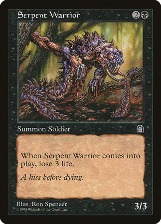 Serpent Warrior [Stronghold] | Exor Games New Glasgow