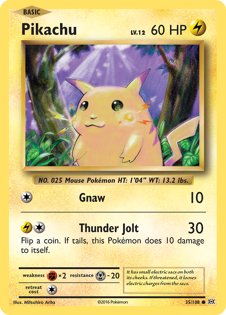 Pikachu (35/108) [XY: Evolutions] | Exor Games New Glasgow