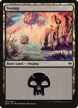 Swamp (70) [Duel Decks: Zendikar vs. Eldrazi] | Exor Games New Glasgow