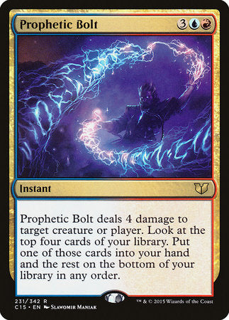 Prophetic Bolt [Commander 2015] | Exor Games New Glasgow