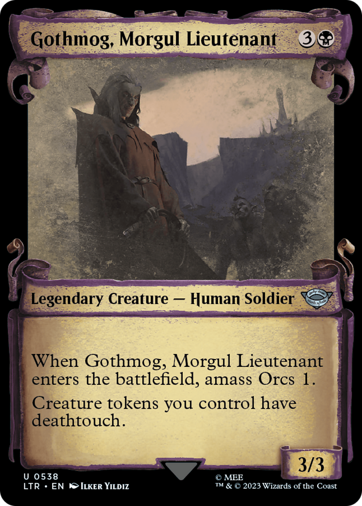 Gothmog, Morgul Lieutenant [The Lord of the Rings: Tales of Middle-Earth Showcase Scrolls] | Exor Games New Glasgow